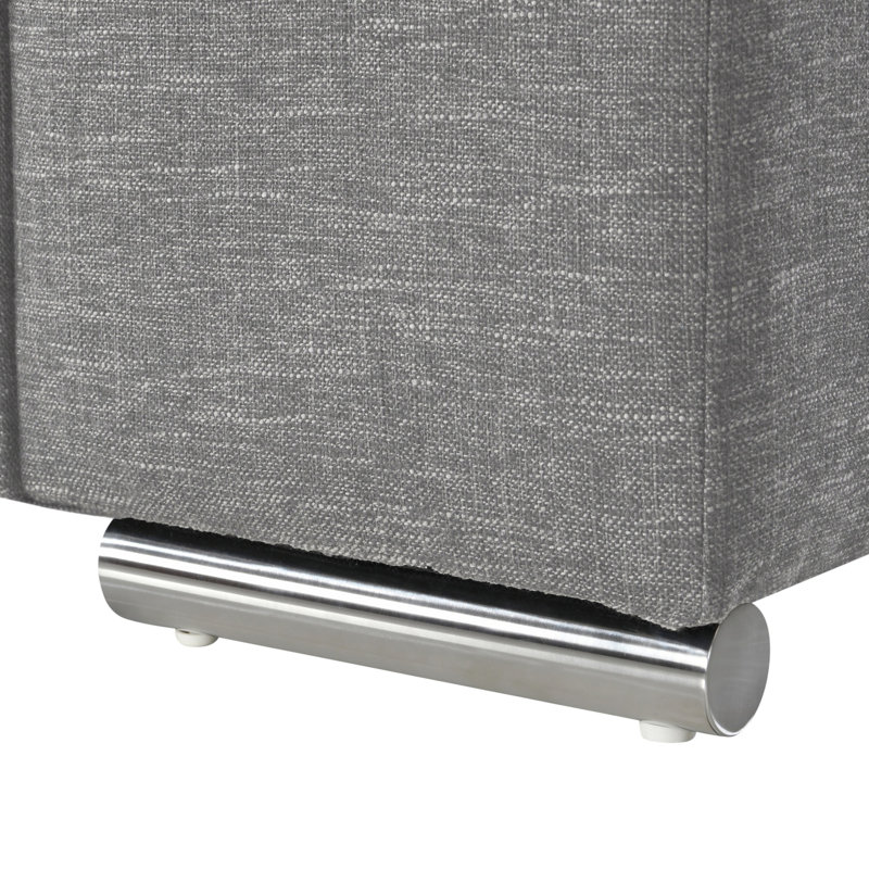 Fauteuil Gianna, Gris clair