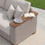 Ensemble de conversation pour patio avec coussins 9 personnes Wicker