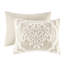 Édredon en coton taupe 3 pièces