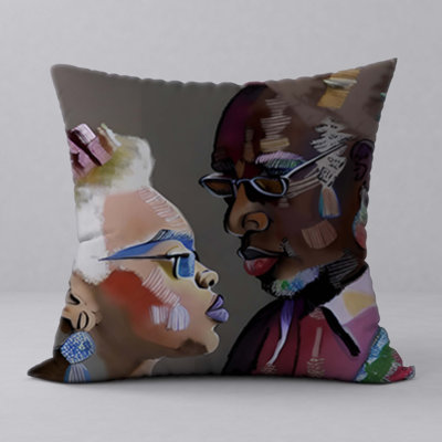 Reversible Throw Pillow