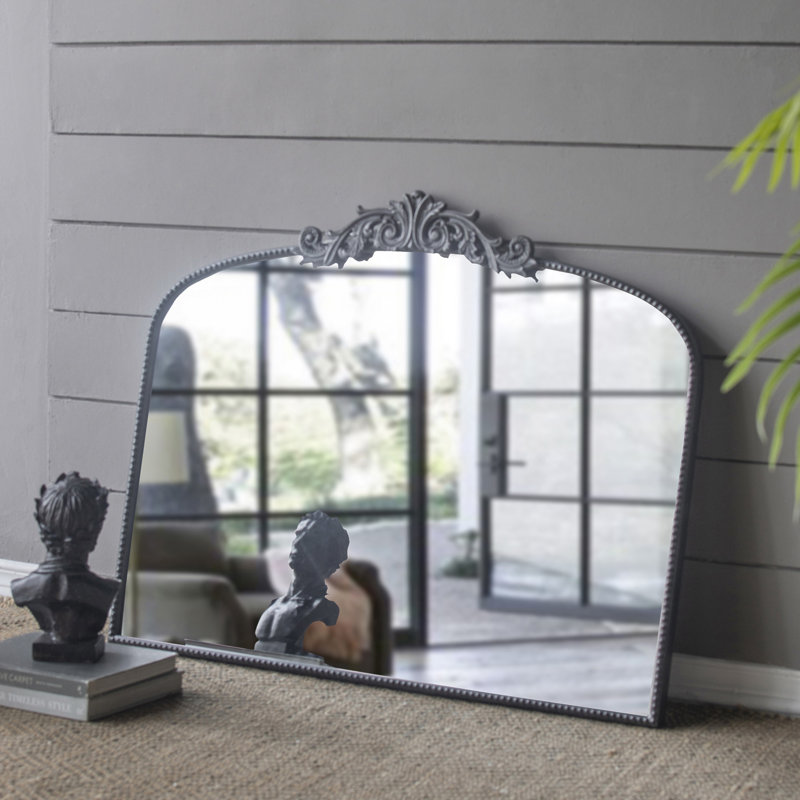 Miroir arqué 24 po x 36 po, Or, 36 po x 24 po