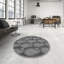 Tapis gris en laine à motif cachemire-1121630283