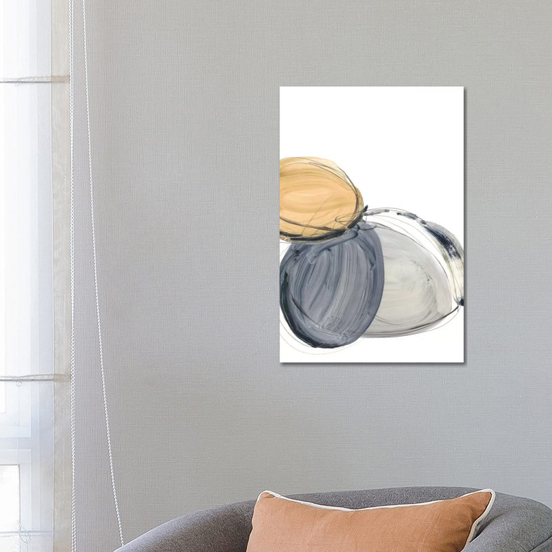 Sienna & Slate II - Wrapped Canvas Gallery-Wrapped Canvas Giclée, 66.04 cm H x 45.72 cm W