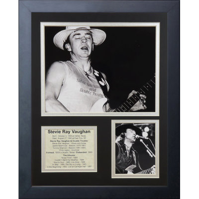 Stevie Ray Vaughan Framed Memorabilia