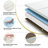 Halloween Sale!Tri-Fold 6'' Memory Foam Mattress, Portable Folding Murphy Bed Mattress With Washable Cover-1581014033