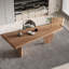 Bureau en bois massif Burlywood Free Form-1381095166