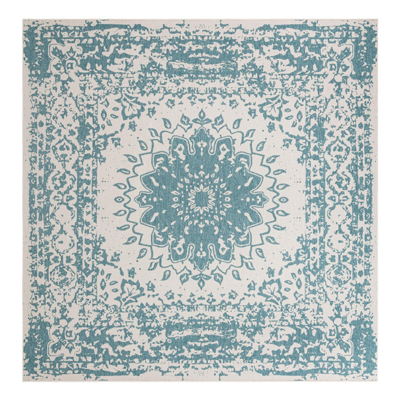 Tapis laminé orné, Carré 12 pi