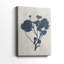 Fleurs pressées bleu marine II - Cavas enveloppés de galerie-108844166
