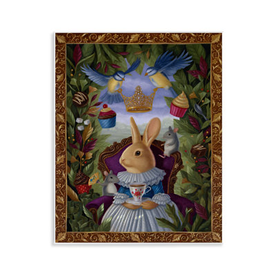 «Classic Rabbit Tea Party» par Gina Matarazzo