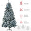 Arbre de Noël artificiel 7,5 pi avec lumières DEL froides