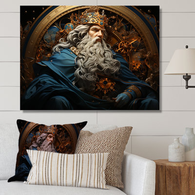 «Solomons saphir monarque de l'Israel antique I», reproduction sur toile