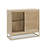 Dunster Cane 2-Drawer Storage Nightstand