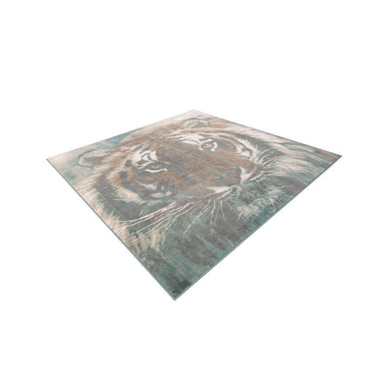 Eyes Telaya Rug, Square 7'10"