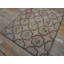 Antique Four Pointed Star Design American Folk Art Hooked Rug