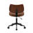 Flara Faux Leather Mid-Century Office Chair-164245973