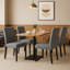 Chaises de salle à manger capitonnées Parsons-1862895768