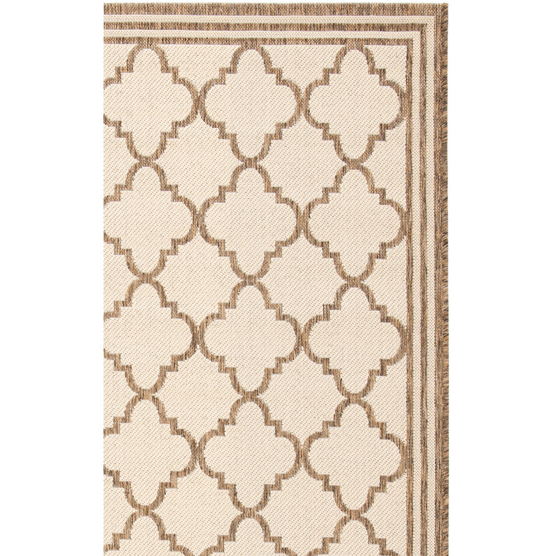 Adler Performance Geometric Indoor/Outdoor Area Rug, Runner 2'2" x 8'