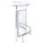 Jayln 50.75 " L Steel Home Bar-1465179489
