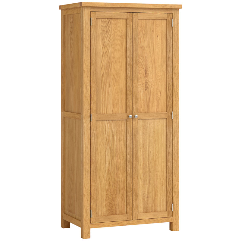 Dover 2 Door Solid Wood Wardrobe