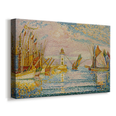 The Lighthouse at Groix-Paul Signac-Gallery Wrapped Canvas-1925