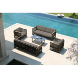 Horizon Outdoor 5 - Piece Conversation Set