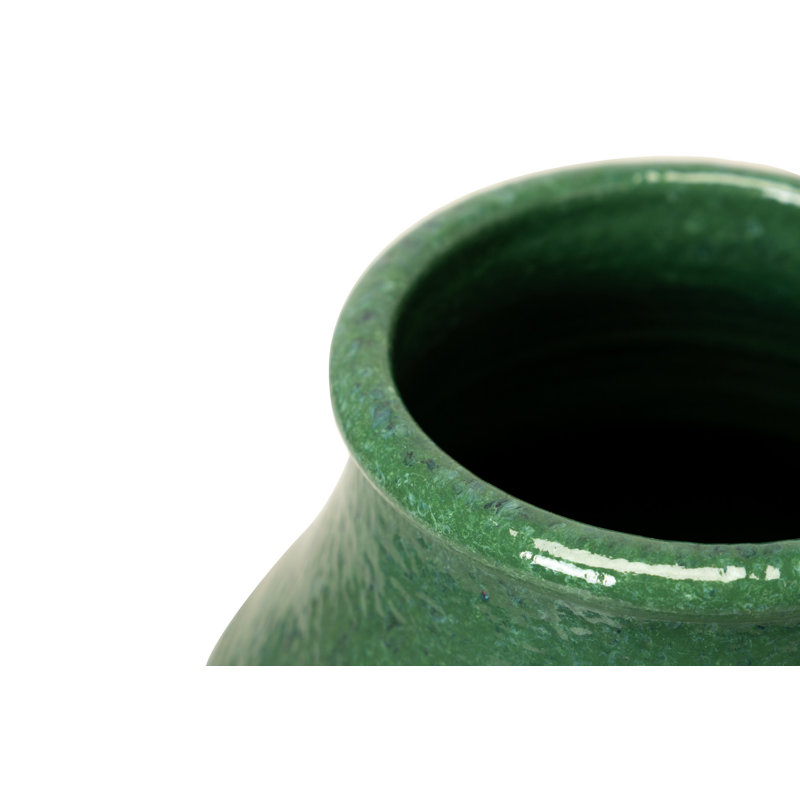 Ceramic / Porcelain Floor Vase, 60" H x 26" W x 26" D, Green