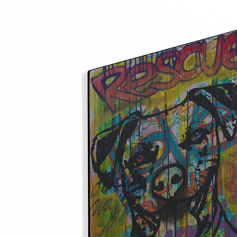 "Me sauver" par Dean Russo, H 16 po x l 12 po