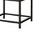 Square End Table With Storage