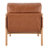 Qani Faux Leather Armchair
