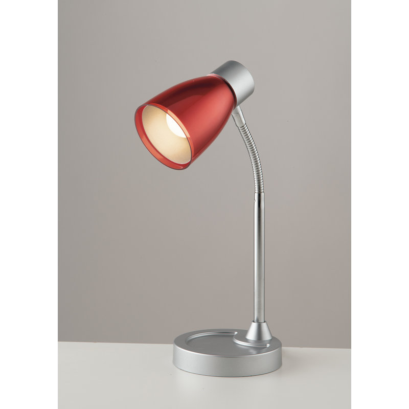 Camrin Metal Desk Lamp, Red, Red, Red