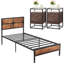 Ensemble de chambre à coucher configurable standard 3 pièces Kempst-93101206-87414662