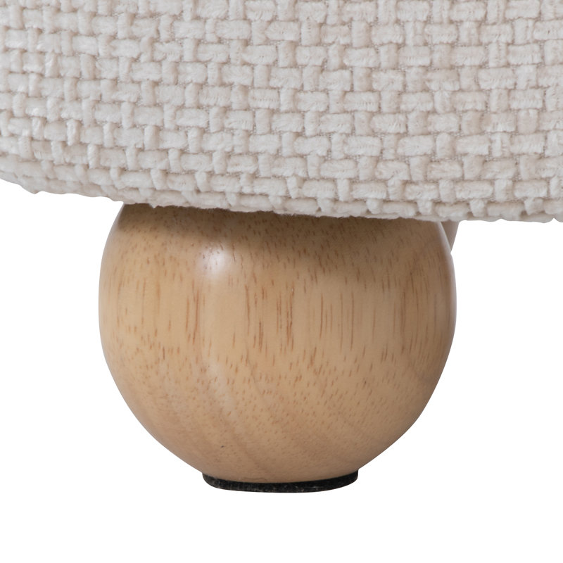 Repose-pieds Saavon - ensemble de 2, Beige
