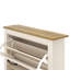 Limestone 2 Flip Door Shoe Storage Cabinet-1509649955