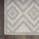 Foundry Select Versatile Diamond Silver Grey Indoor/Outdoor Area Rug