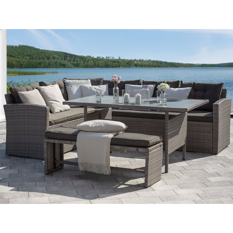 Vici Rectangular Outdoor Dining Table , 80cm cm W 145cm cm D