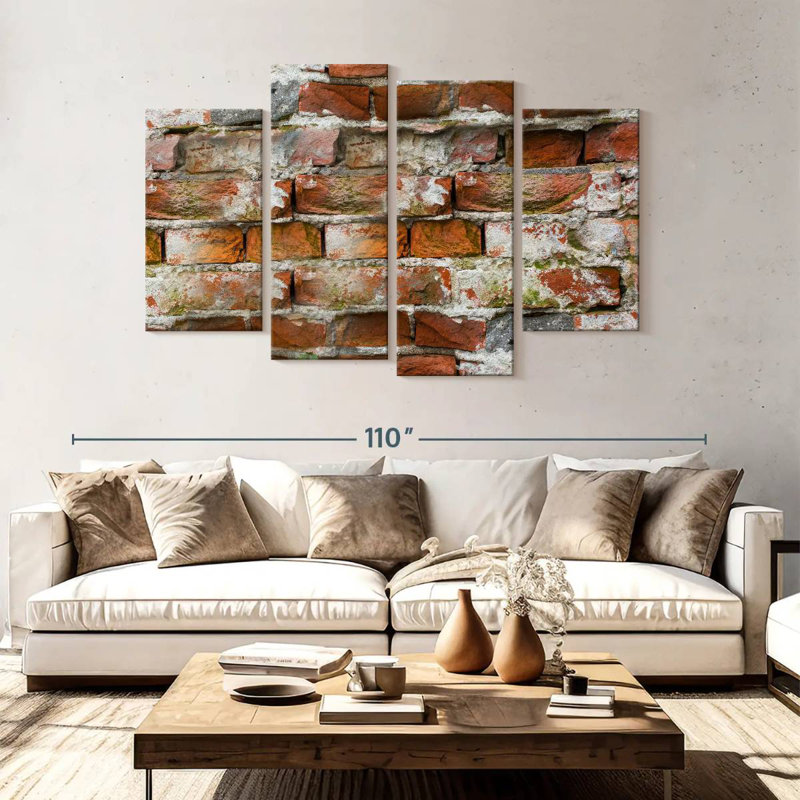 Brick Masonry, H 54 po x l 84 po