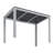 Rectangular 110Cm L Outdoor Balcony Table-1481879018
