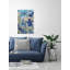 «Garden Blues II», reproduction d'art sur toile-30868476