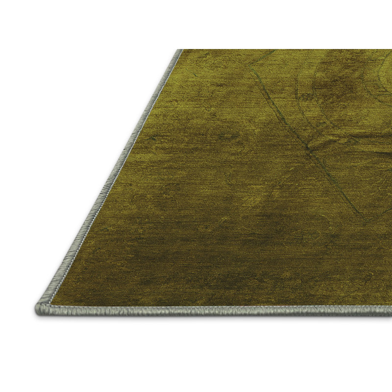 Henly Performance Oriental Indoor Rug, Rectangle 7' x 10'
