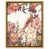 Toile avec cadre or