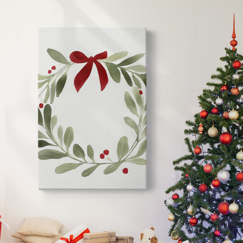 Art des Fêtes de Noël - Toile tendue avec châssis CCDXLVII, H 36 po x l 24 po