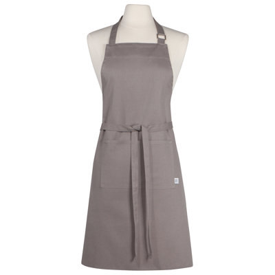 No Holiday Cotton Bib Apron