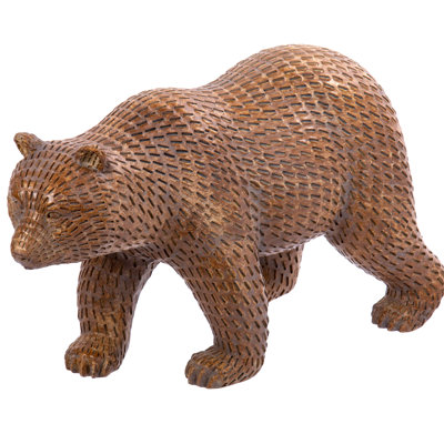Grand figurine ours à marche Keyshawn