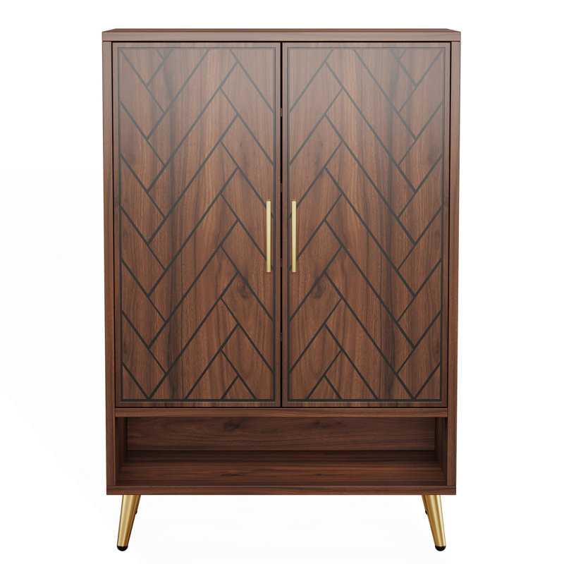 Shoe Storage Cabinet With Doors