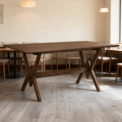 Double V Dining Table With Unique Design, For Modern Kitchens And Dining Rooms, Durable And Stylish.