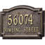 Williamsburg 2-Line Address Plaque-1541582022-1541582017