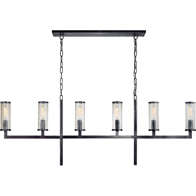 Kelly Wearstler Liaison Large Linear Chandelier, Bronze