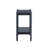 Yonda Matte Black Nightstand-970488094