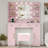 Fraydoun Vanity Makeup Vanity Set 42.5''W, 5 Drawers, 6 Shelves, Adjustable LED Lights Mirror & Charging,Farmhouse Style-988954403