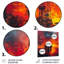 «Red Orange Orange Rig Sunrise Rodeo I», art mural-2010886777-2010886783
